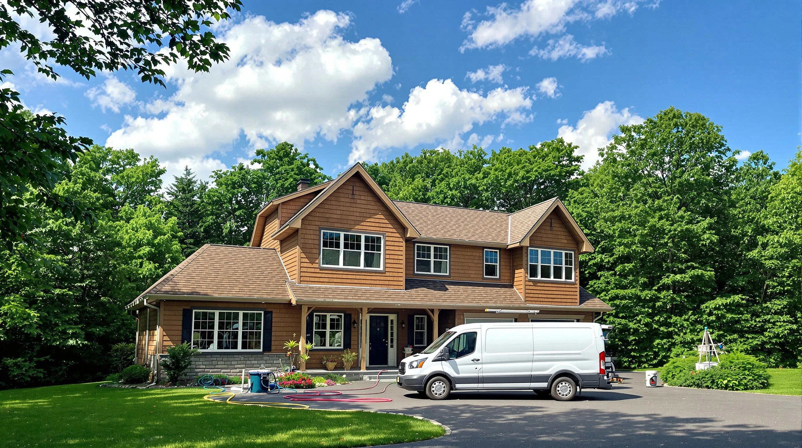 South Strabane Air Duct Cleaning air duct cleaning crew working in Canton, PA