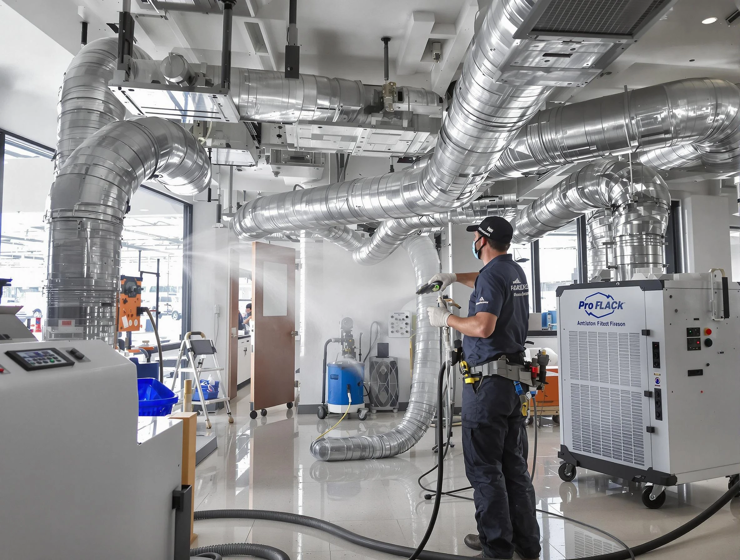 Negative Pressure Air Duct Cleaning in South Strabane