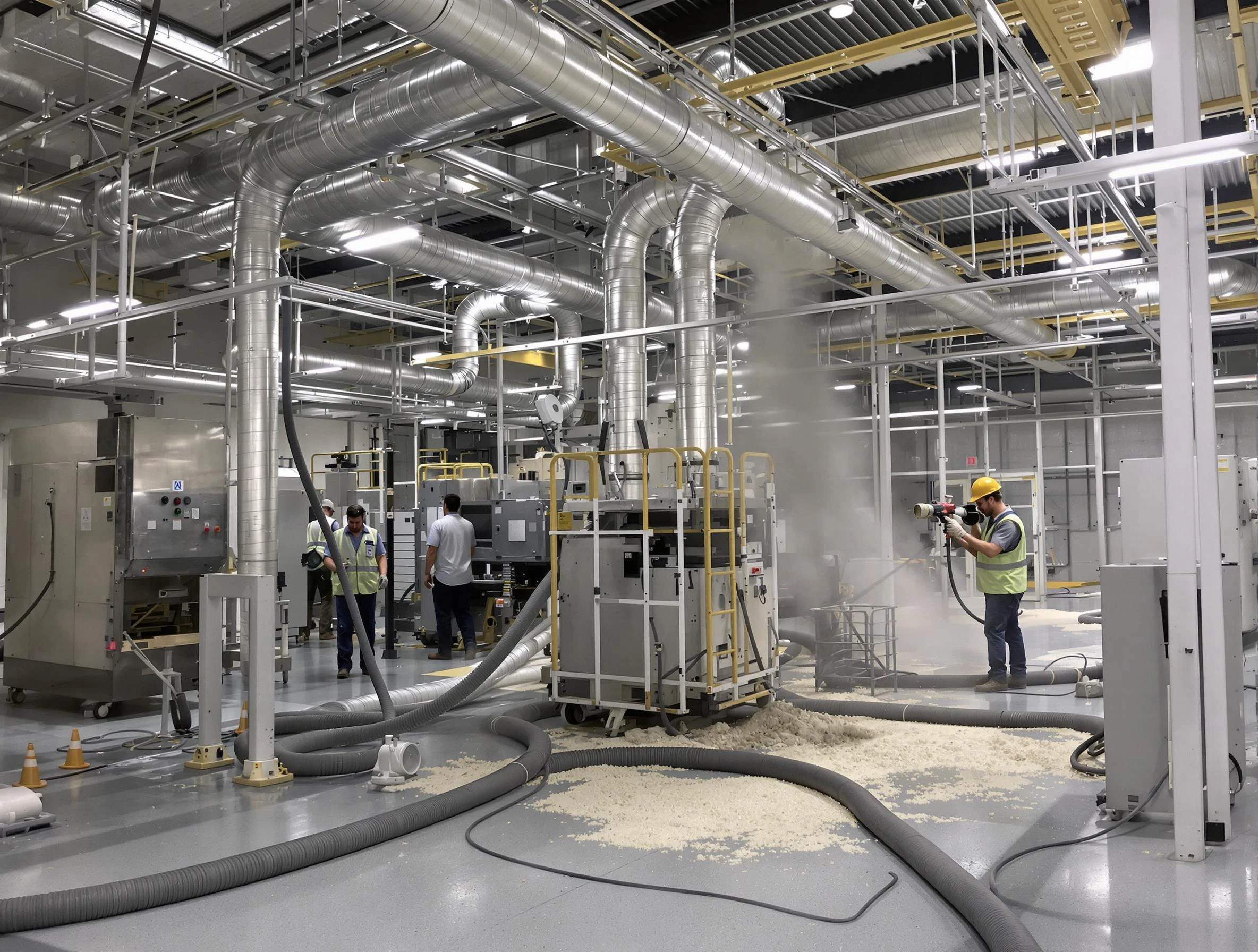 Heavy-duty industrial duct cleaning by South Strabane Air Duct Cleaning in South Strabane